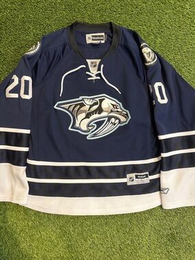 RARE Reebok Ryan Suter 2009-2010 Nashville Predators Alternate Set 1 Jersey